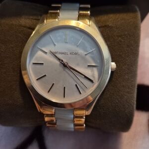Michael Kors Two-Tone Rose Gold and Pink